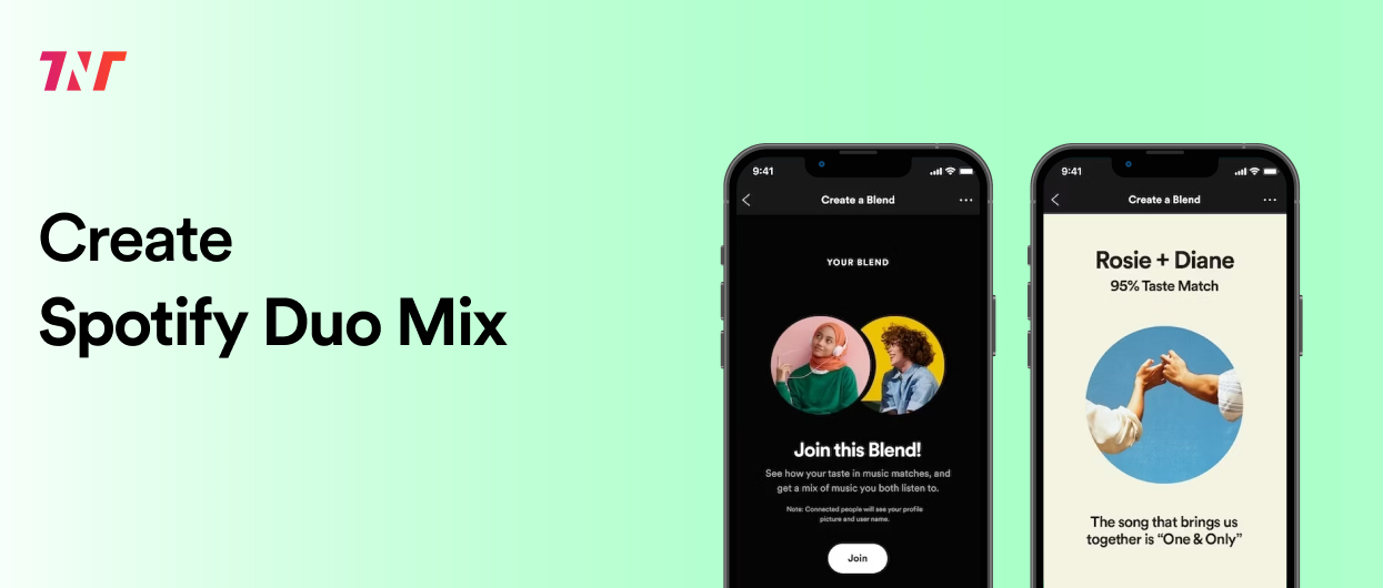 create spotify duo mix