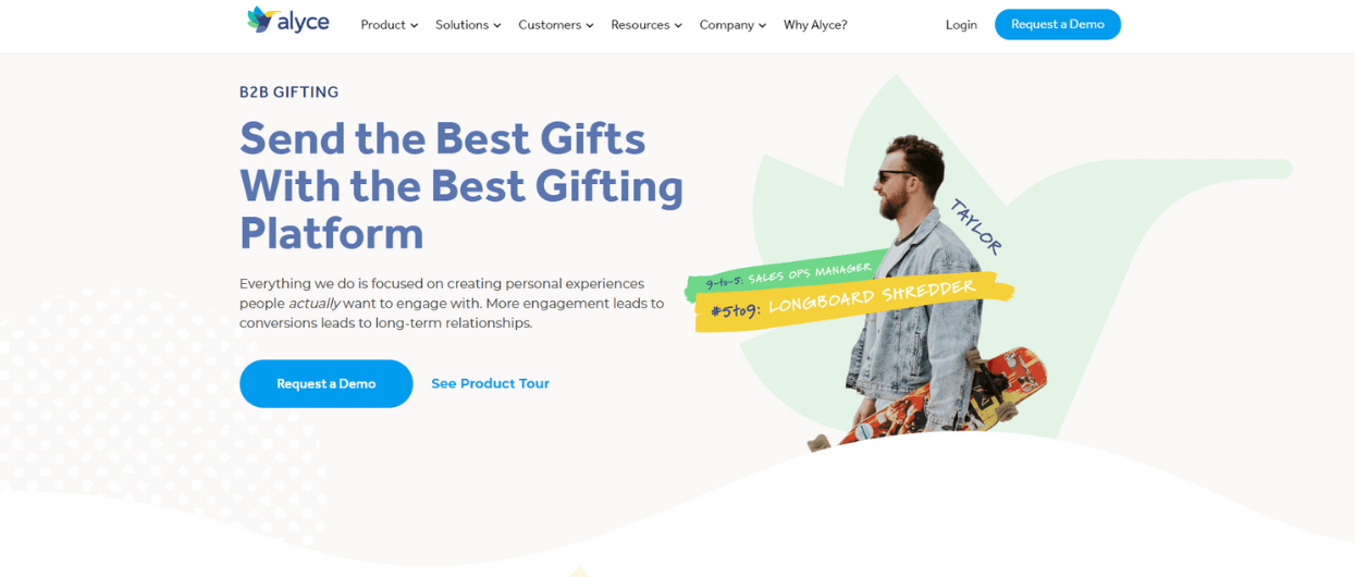 Alyce ai gifting platform