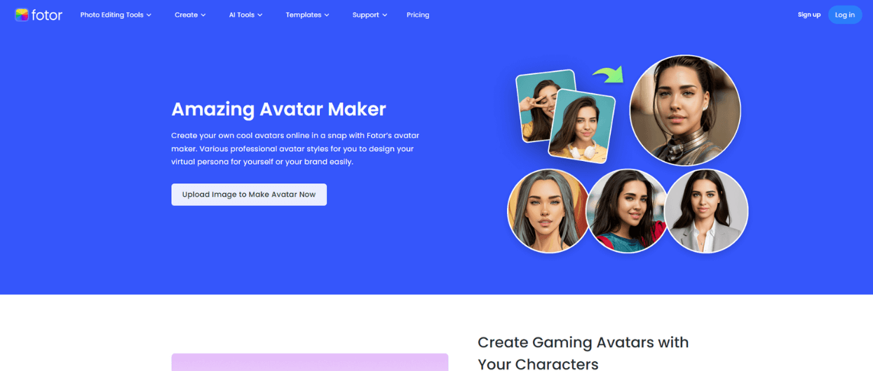 Fotor AI Avatar Tool