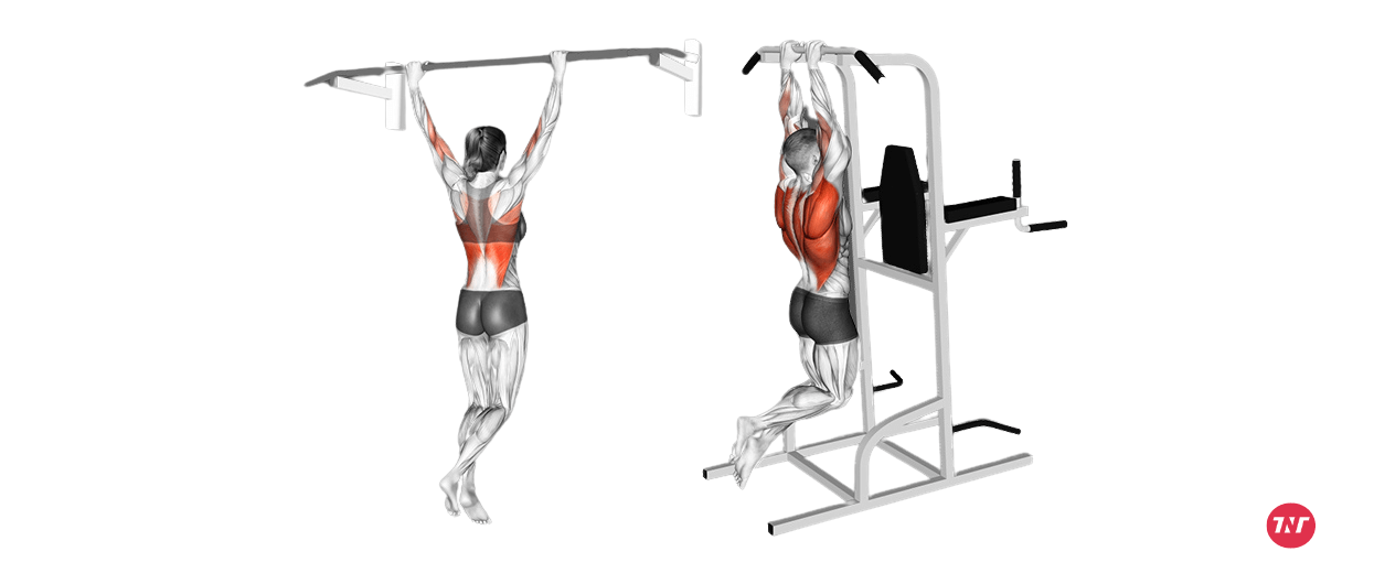 Wide-grip pull up